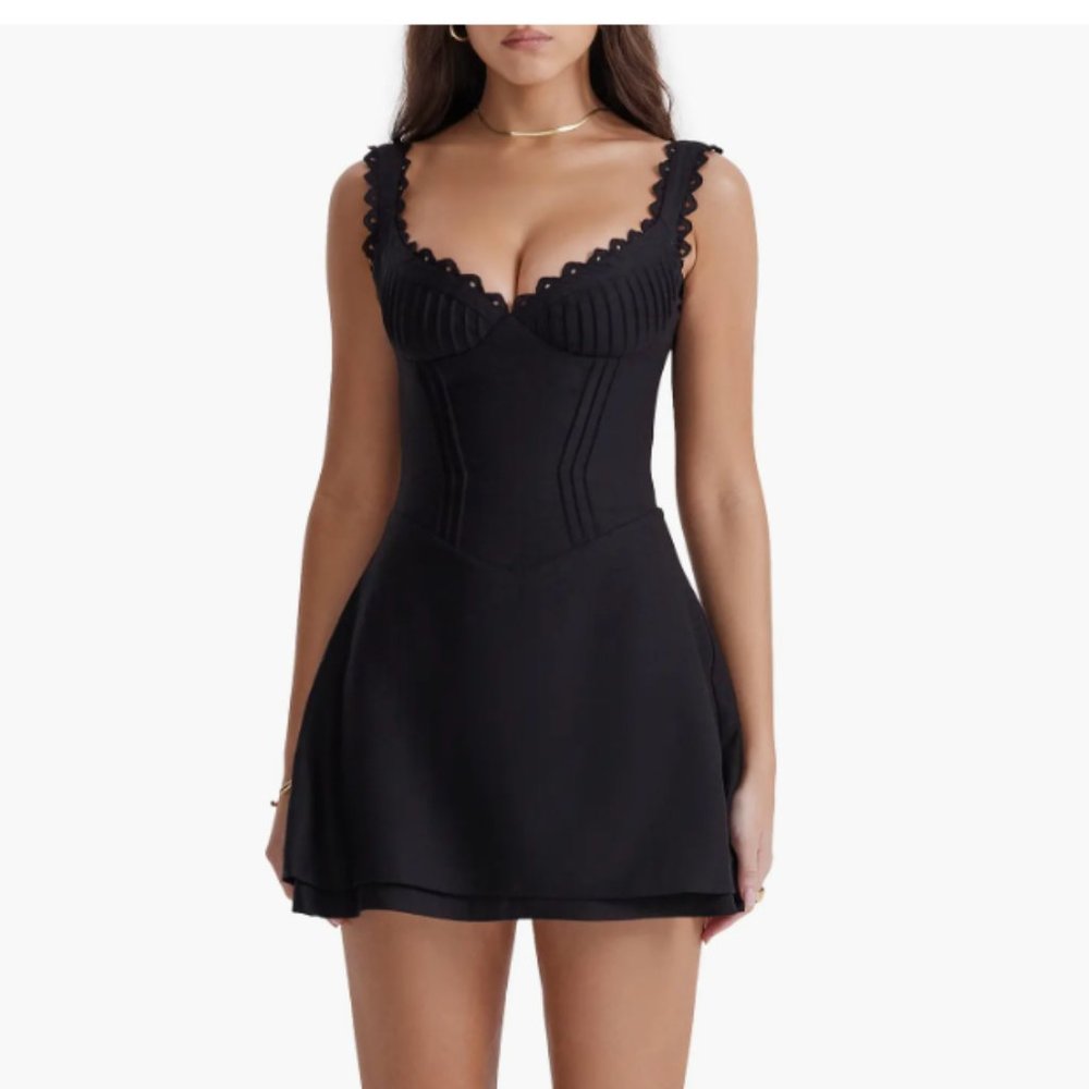 House of CB Tilly Dress- Black